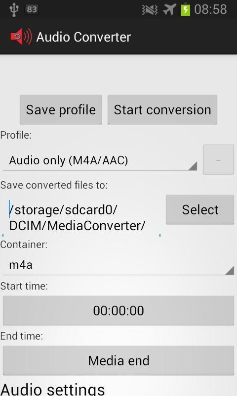 Save converter