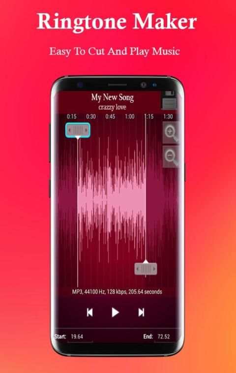 Mp3 Cutter-Ringtone Maker скриншот 3