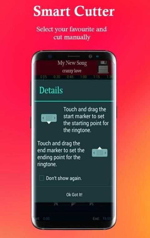 Mp3 Cutter-Ringtone Maker скриншот 4