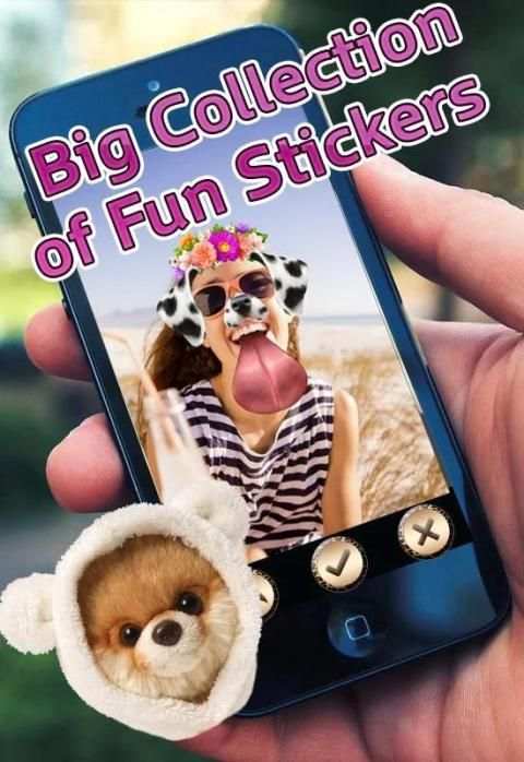 Snap Sticker Filter Dogy Maker screenshot 4
