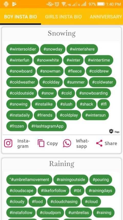 iTags For Instagram screenshot 3