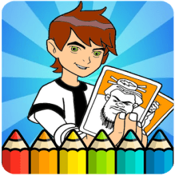 How To Color ben 10 alien icon