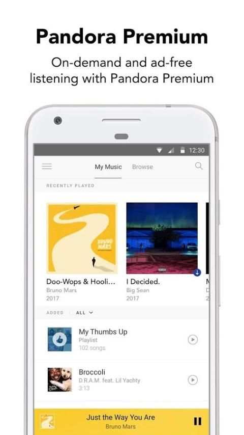 Pandora Music स्क्रीनशॉट 4