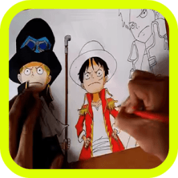 ikon How To Draw Luufy The Pirate