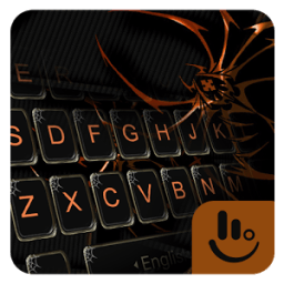 ikon Black Widow Spider Keyboard Theme