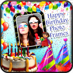Birthday Photo Frames HD أيقونة