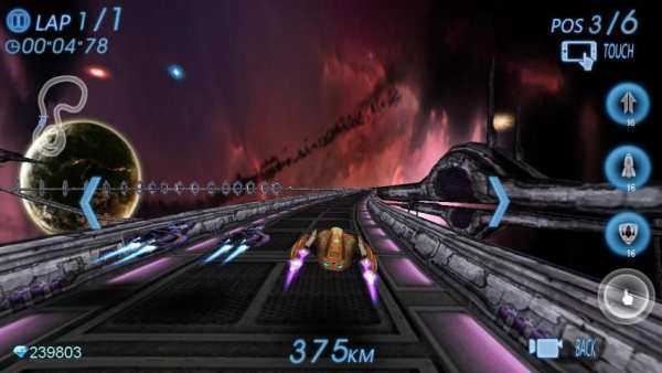Space Racing 3D - Star Race 2 تصوير الشاشة