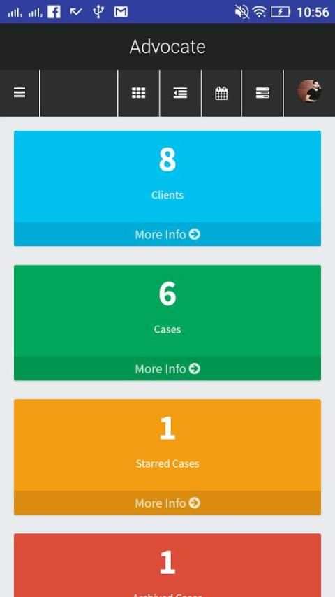 Advocate Management System स्क्रीनशॉट 5