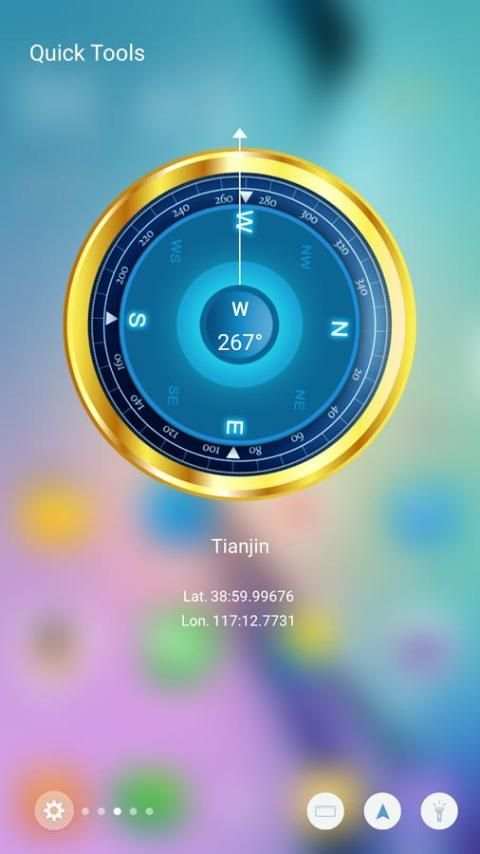 3D Galaxy S6 Edge Home screenshot 2