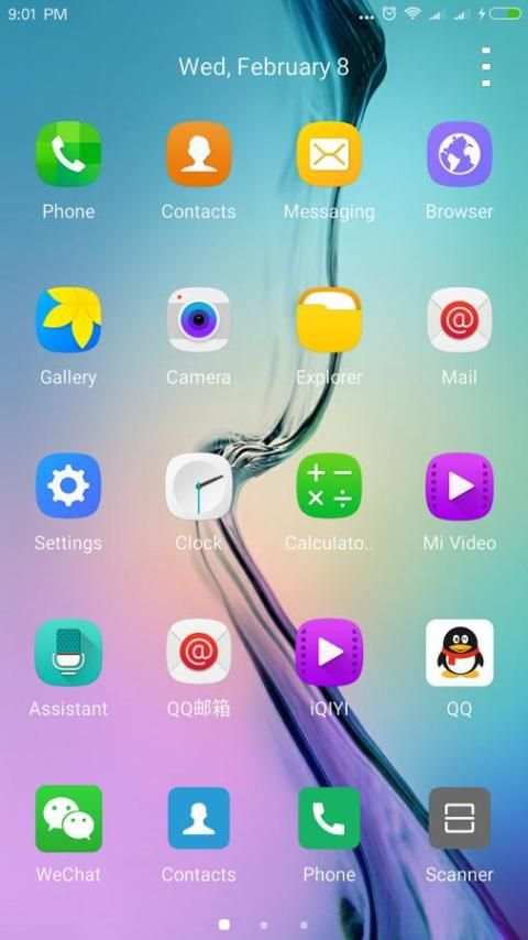 3D Galaxy S6 Edge Home screenshot 7