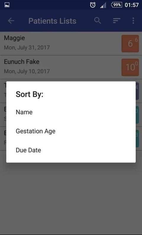 Pregnancy Wheel screenshot 3