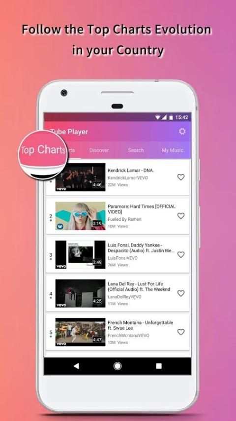 Free Youtube Music-Tube Player screenshot 10