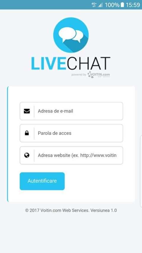Live Chat - Voitin.com скриншот 4