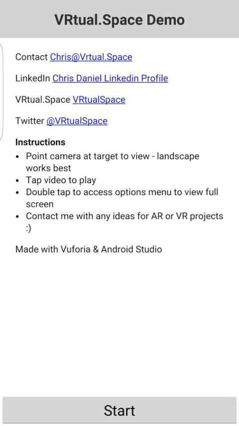 VRtual.Space AR Demo screenshot 1