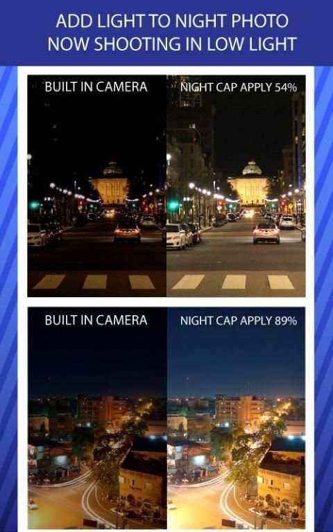 Selfie Night Camera скриншот 3