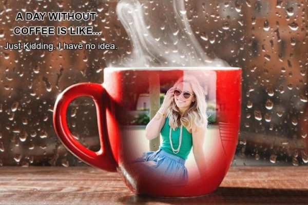 Coffee cup Photo frame скриншот 4