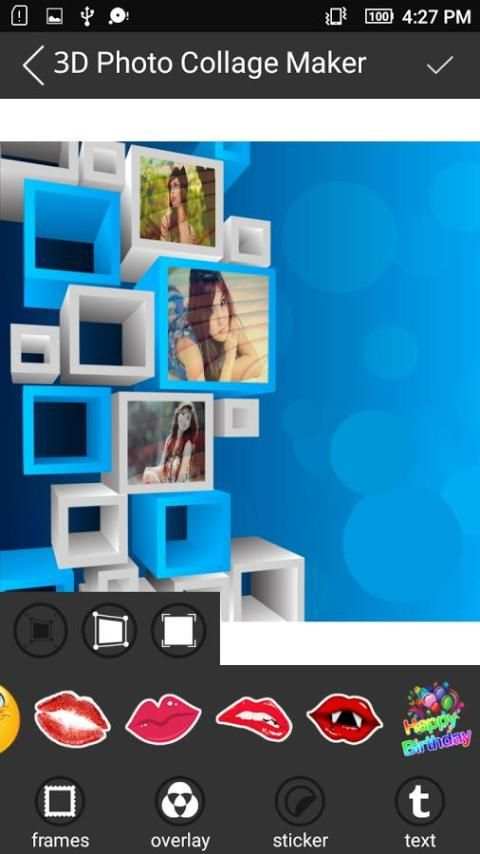 3D Photo Collage Maker скриншот 1