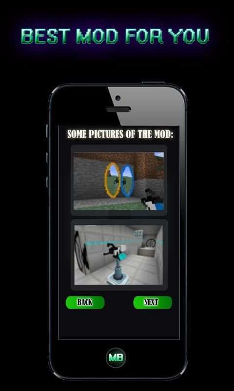 Mod Portal Gun for MCPE screenshot 2