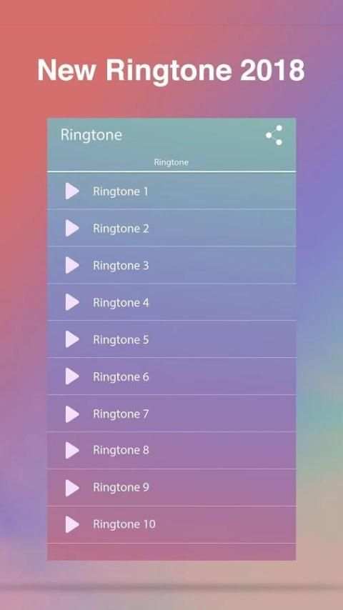 New Ringtone 2018 скриншот 2