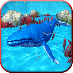 الحوت الأزرق التحدي لعبة: غاضب القرش محاكاة أيقونة