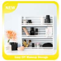 Easy DIY Makeup Storage