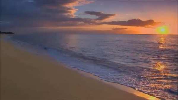 Sunset Beach Live Wallpaper screenshot 1