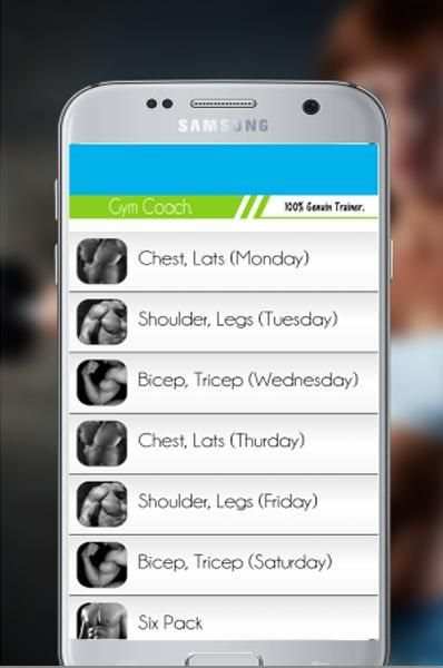 Fitness coach trainer screenshot 5