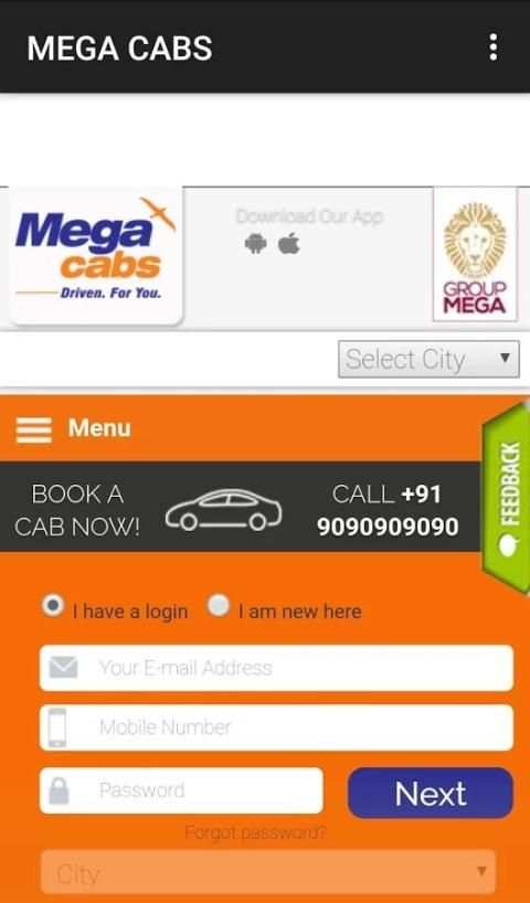 Car Booking Online (All In One) screenshot 1