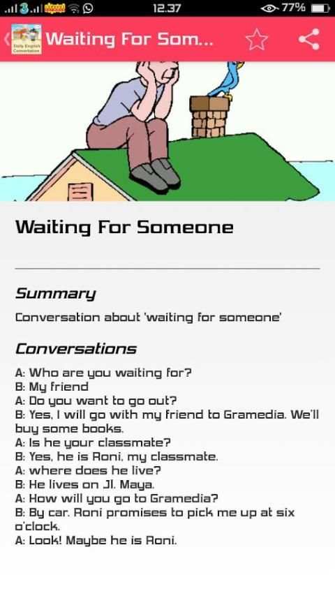 Daily English Conversation screenshot 1