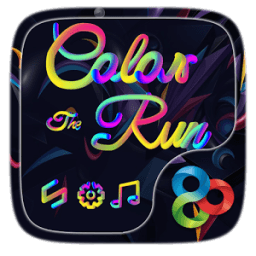 Color Run Go Launcher Theme आइकन