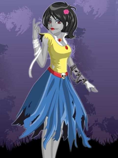 Zombie Princesses Girls Dress Up Makeup screenshot 3