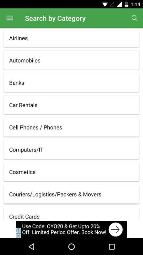 All India Toll Free Numbers स्क्रीनशॉट 3