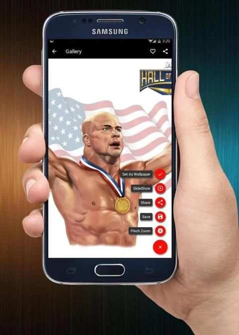 Kurt Angle Wallpaper WWE 1 تصوير الشاشة