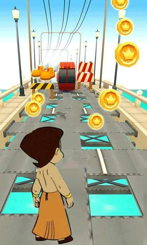 Adventure Bheem Subway:Run&Jungle скриншот 3