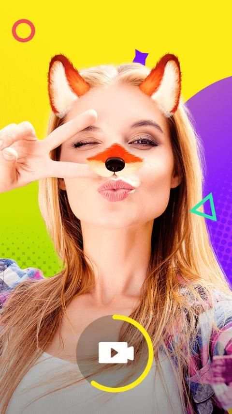 PlayCam - live filter sticker screenshot 5