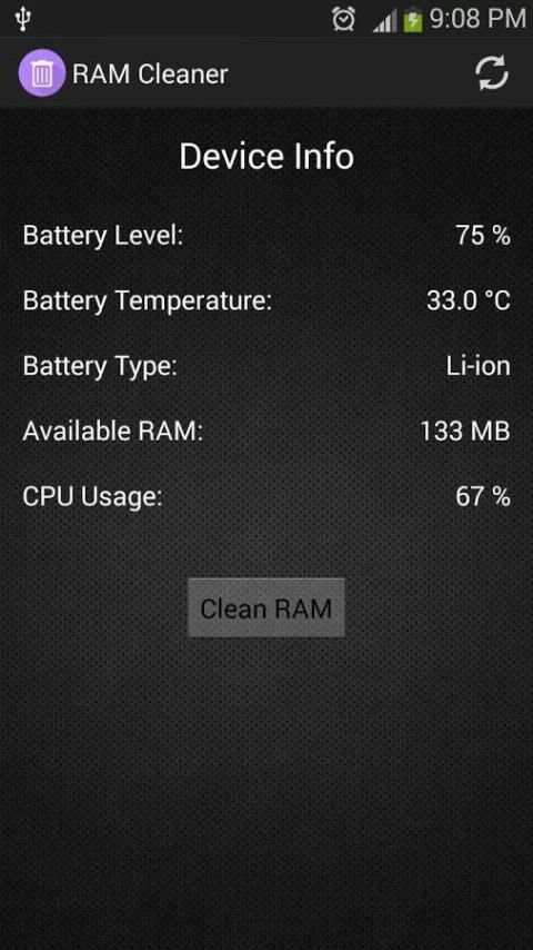Total RAM Cleaner screenshot 3