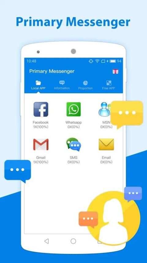 Primary Messenger скриншот 4