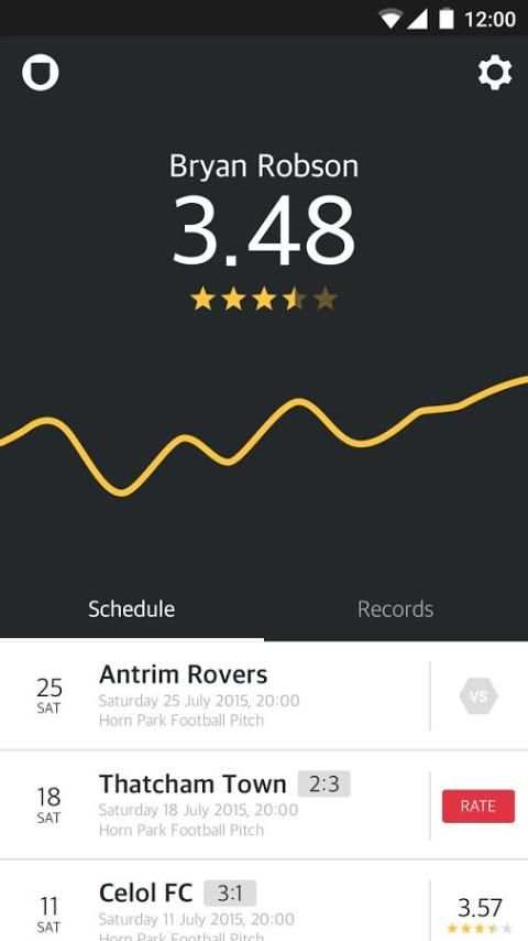 Footplr for players 5 تصوير الشاشة