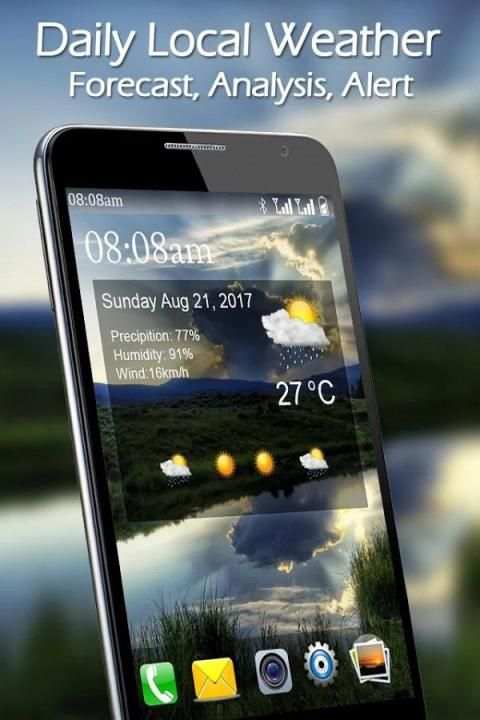 Weather Forecast : Daily Local Weather 5 تصوير الشاشة
