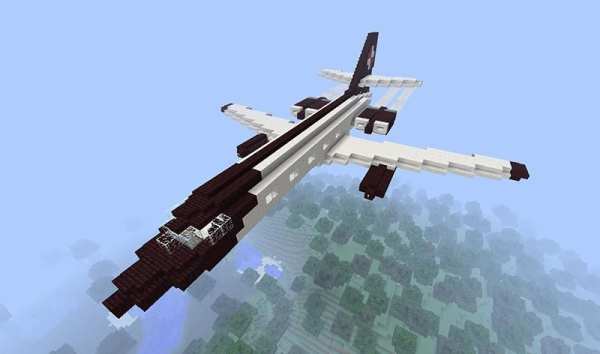 Cool Minecraft Airplanes screenshot 2