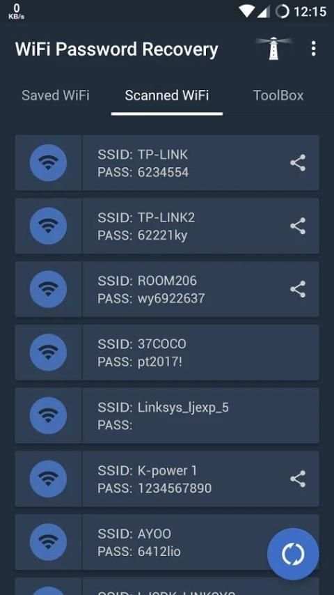 Free WiFi Password Recovery screenshot 6