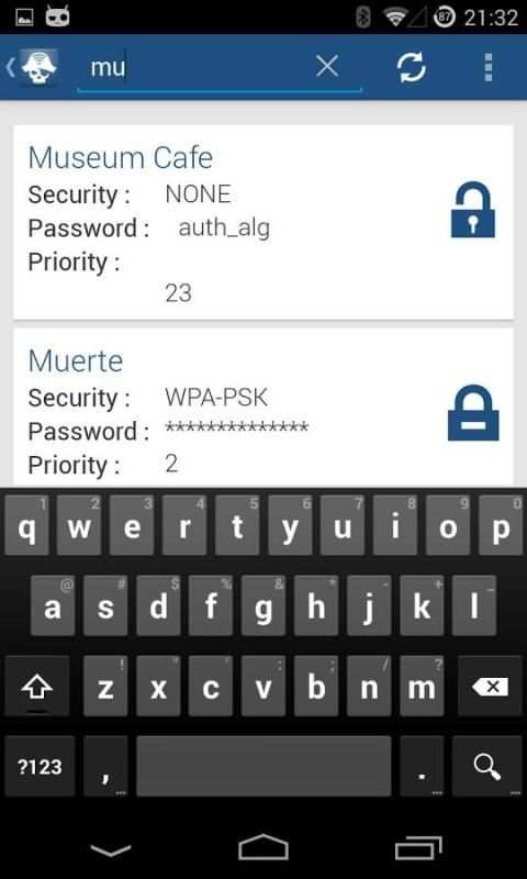 WiFi Manager[root] स्क्रीनशॉट 5