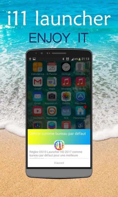 OS 11 Launcher HD 2017 screenshot 3