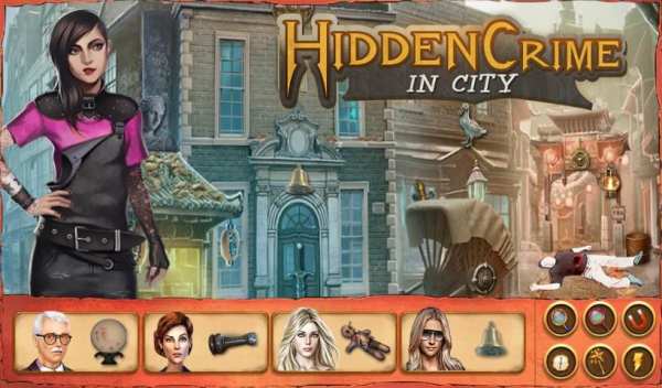 Hidden Crime In City स्क्रीनशॉट 1