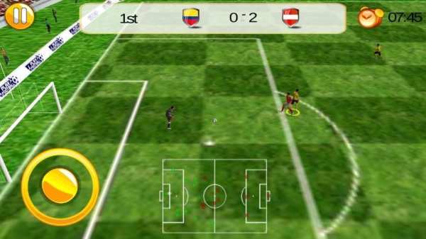 3D Football Game скриншот 3