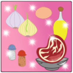 Игра для девочек приготовление пищи на кухне Котлета, еда иконка