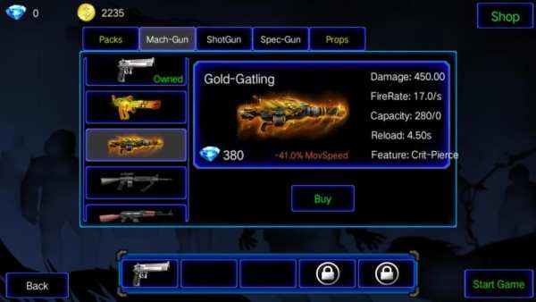 Zombie Killer 2D screenshot 3