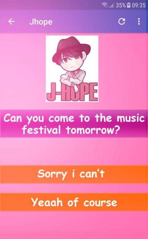BTS Messenger v4 screenshot 1