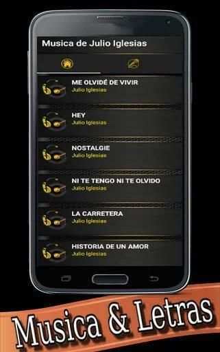 Julio Iglesias de Musica screenshot 3
