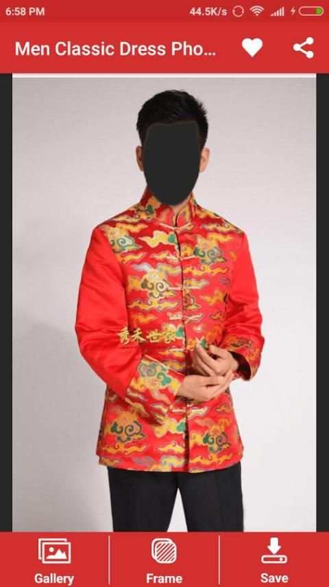 Men Classic Dress Photo Montage 2 تصوير الشاشة